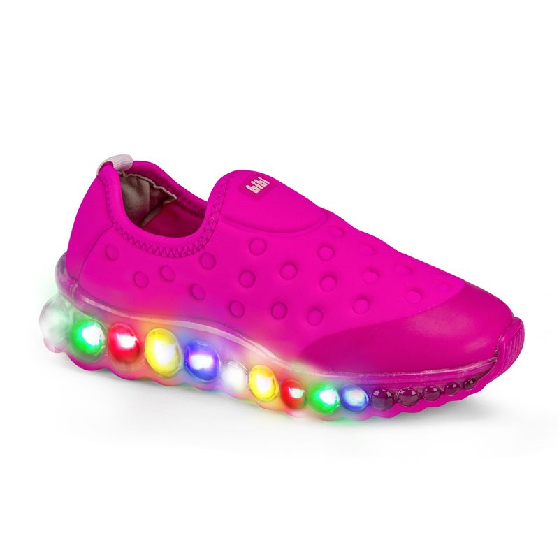Bibi-Roller-Celebration-Kids-Pink-Roller-Light-Up-Trainers-1079016_S
