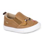 Bibi-Agility-Mini-Boys-Brown-Leather-Trainers-With-Puppy-Print-1046110_S
