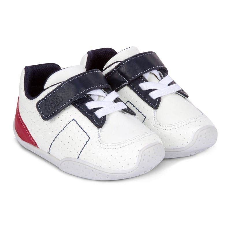 Bibi-Fisioflex-Boys-White-Trainers-With-Navy-And-Red-Details-1063030_P