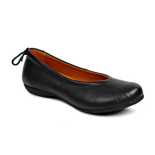 Gilma Womens Leather Flat Shoes
