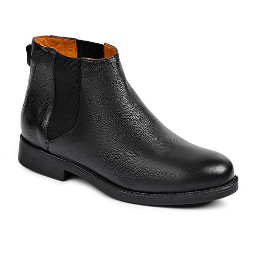 Marta Womens Leather Ankle Boots