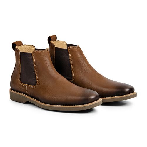 Cardoso Mens Leather Chelsea Boots